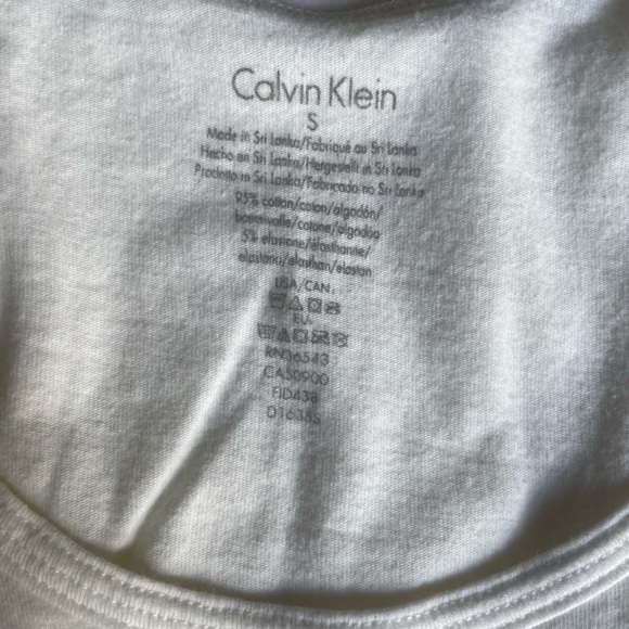 CK Women’s tank top cami Calvin Klein express tape measure swim  gym fitness - Picture 4 of 4